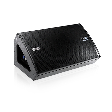 ACTIVE BI-AMPED STAGE MONITOR, ULTRA LOW PROFILE -1 X 12" RCF NEODYMIUM WOOFER, 1.4" COMPRESS DRIVER